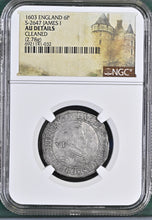 Load image into Gallery viewer, England. James I 1603 6P - James Beach Rare Coins

