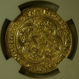 France. Charles VI (1380-1422). AV Ecu'or