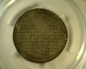 Germany. Harz 1718 Baptismal Thaler
