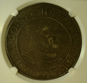 Germany, Henneberg. Silver Taler 1562.