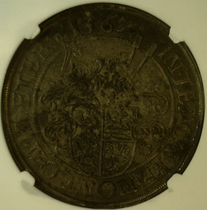 Germany, Henneberg. Silver Taler 1562.