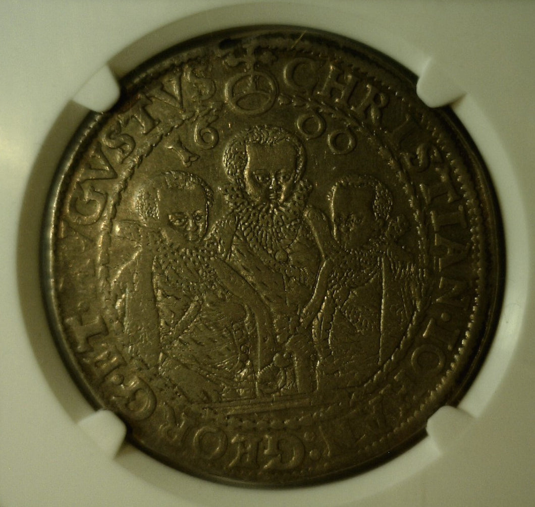 Germany. Saxony-Albertine. Christian, Johan George & August. 1600 HB. AR Taler.