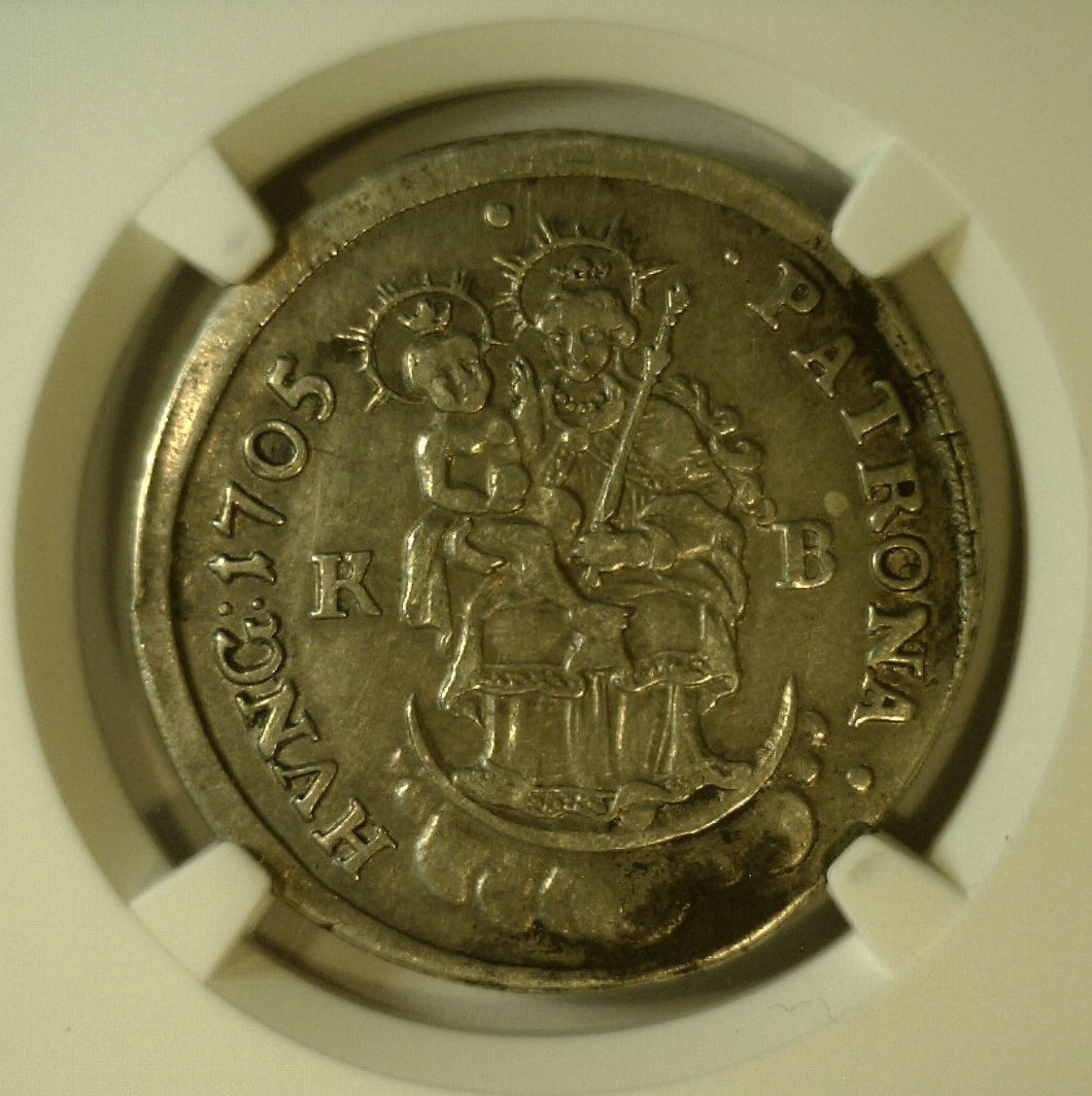 Hungary, Rebellion 1/2 Taler 1705KB