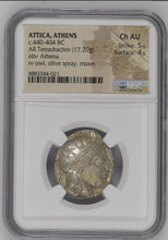 Load image into Gallery viewer, Attica, Athens c. 440-404 B.C. AR Tetradrachm - James Beach Rare Coins
