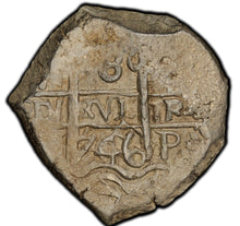 Load image into Gallery viewer, Bolivia 1746-P q. AR 8 Reale - James Beach Rare Coins

