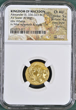 Load image into Gallery viewer, Macedonian Kingdom. Alexander III 336-323 B.C. AV Stater - James Beach Rare Coins
