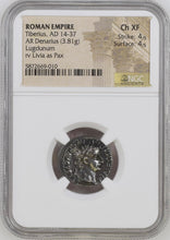 Load image into Gallery viewer, Roman Empire. Tiberius 14-37 A.D. AR Denarius - James Beach Rare Coins
