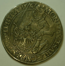 Load image into Gallery viewer, Germany, Lubeck City. 1537 AR Bromse Taler
