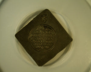 Netherlands. Middleburg Siege Coinage 1574 Klippe 1 Daalder