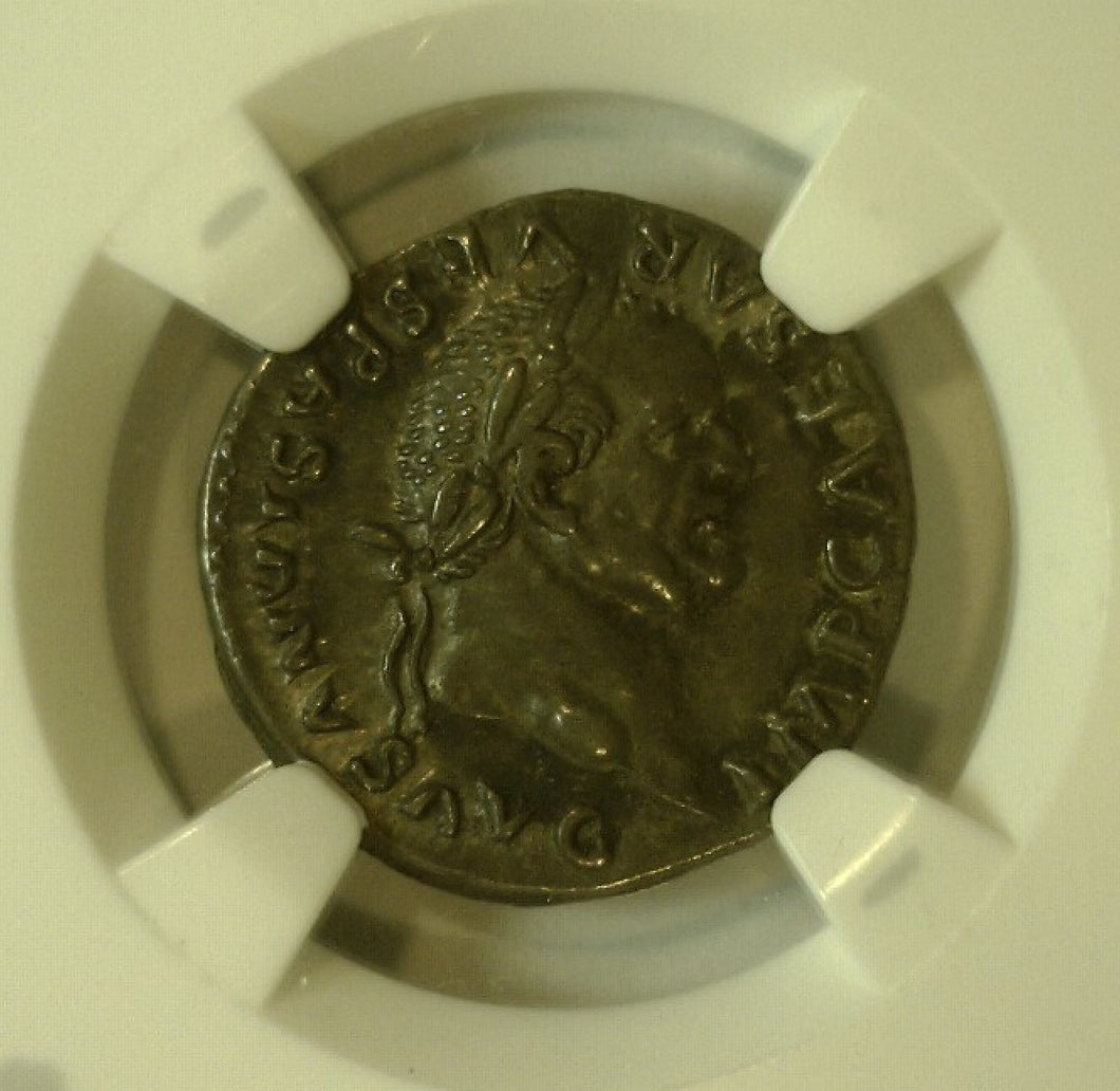 Roman Empire. Vespasian 69-79 A.D. AR Denarius