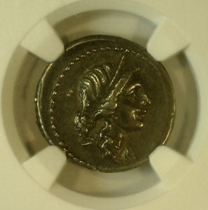 Roman Imperatorial. Julius Caesar. Died 44 B.C. AR Denarius