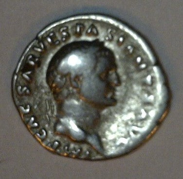 Rome. Vespasian 69-79 A.D. AR Denarius, Judaea Capta.