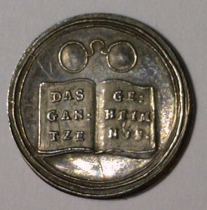 Germany, Freemasons. AR Medal c. 1740