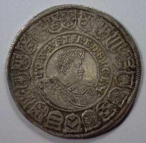 Germany, Saxony. Johann Georg & August 1611-1615. AR Taler 1615.