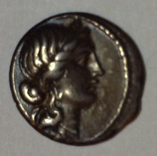 Load image into Gallery viewer, Roman Imperatorial. Julius Caesar Died 44 B.C. AR Denarius of 49-44 B.C.
