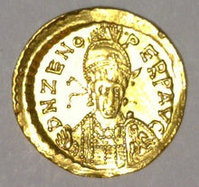 Load image into Gallery viewer, Rome, Eastern Empire. Zeno 476-491 A.D. AV Solidus.
