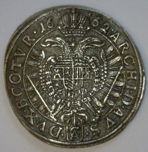 Austria. Leopold I 1657-1705. Silver 15 Kreuzer 1662. - James Beach Rare Coins