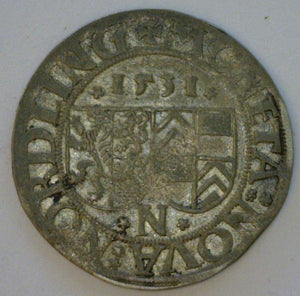 Germany, Nordlingen. Charles V 1519-1556. Silver Batzen 1531. - James Beach Rare Coins