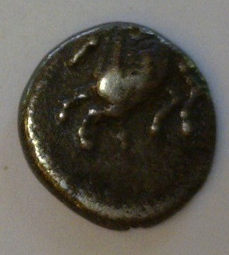 Corinthia, Corinth. 350-300 B.C. Silver Drachm. - James Beach Rare Coins