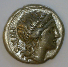 Load image into Gallery viewer, Roman Republic. M. Herenius 108-107 B.C. Silver Denarius. - James Beach Rare Coins
