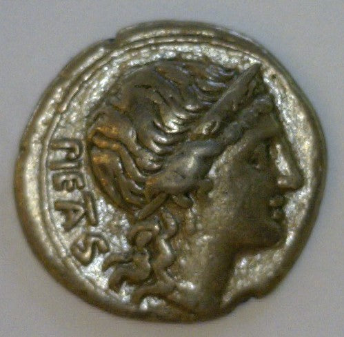 Roman Republic. M. Herenius 108-107 B.C. Silver Denarius. - James Beach Rare Coins