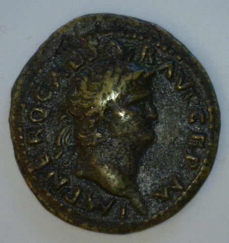 Roman Empire. Nero 54-68 A.D. Bronze As. - James Beach Rare Coins