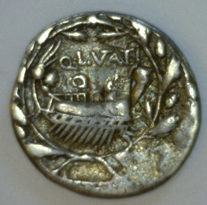 Roman Republic. Lutatius Cerco 109 B.C. Silver Denarius. - James Beach Rare Coins