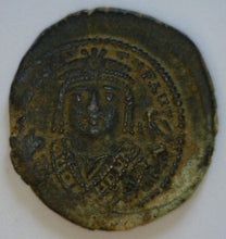 Load image into Gallery viewer, Byzantine Empire. Maurice Tiberius 582-602 A.D. Bronze Follis. - James Beach Rare Coins
