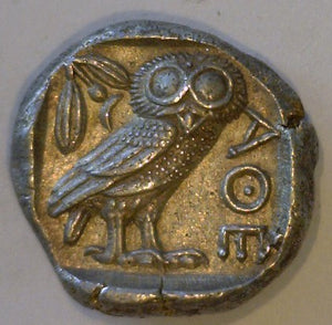 Attica, Athens. 449-413 B.C. Silver Tetradrachm.