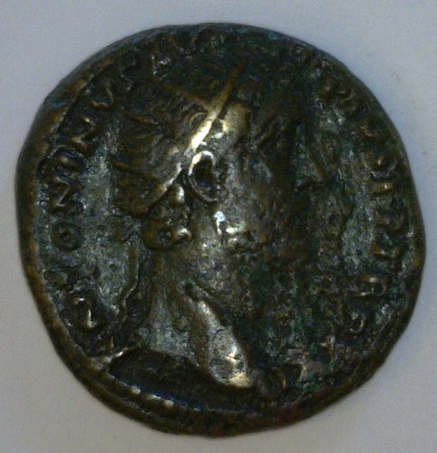 Roman Empire. Antoninus Pius 138-161 A.D. Bronze As. - James Beach Rare Coins